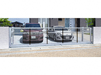 跳ね上げ門扉 ラビーネ ワイドM2型 電動タイプ 2台用