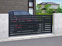 跳ね上げ門扉 ラビーネ3N型 電動タイプ 1台用