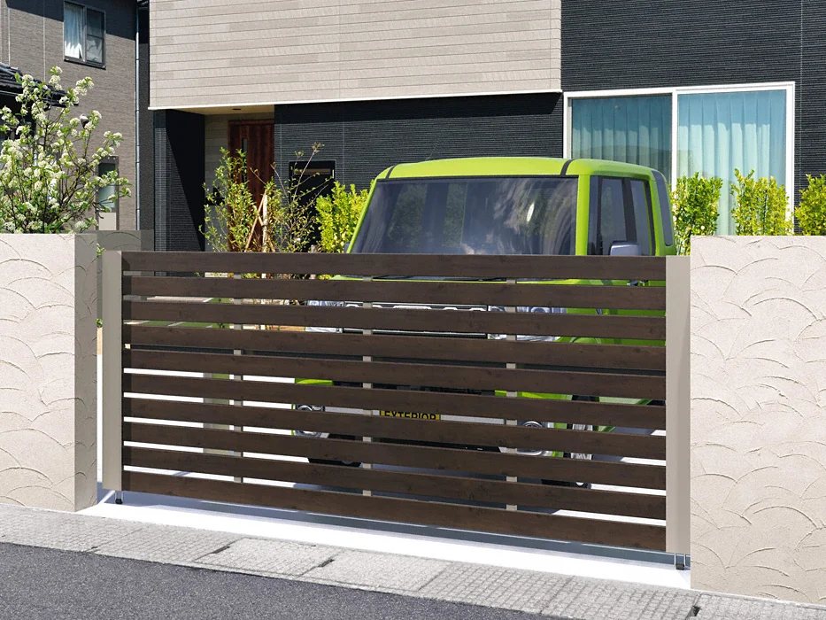 跳ね上げ門扉 ラビーネM3N型 電動タイプ 1台用-三協アルミ