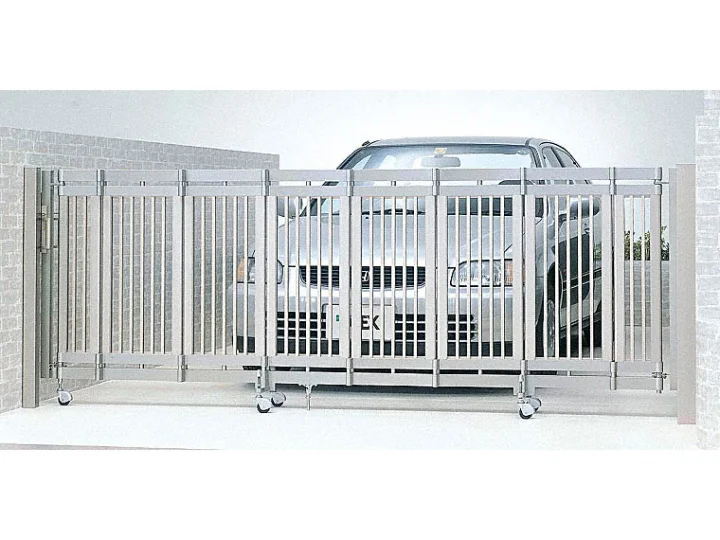 レオページ② シャレオ伸縮2型 ノンレール 両開き-LIXIL(TOEX) - カーゲート