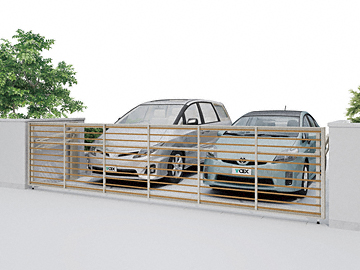 LIXIL ���N�V��(TOEX)�̃J�[�Q�[�g ���C�h�I�[�o�[�h�AS1�^ �}�e���A���J���[ �蓮�� �f�ڎԎ�F�G�X�e�B�}[�g���^]�A�v���E�X[�g���^]