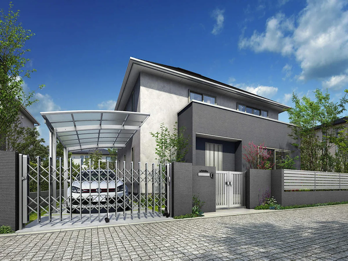 伸縮ゲート YKK YKKap レイオス7型 H12 両開き親子 複合カラー[10-54W-5965〜6364] 伸縮ゲート YKK YKKap レイオス7型 H12 両開き親子 複合カラー[10-34W