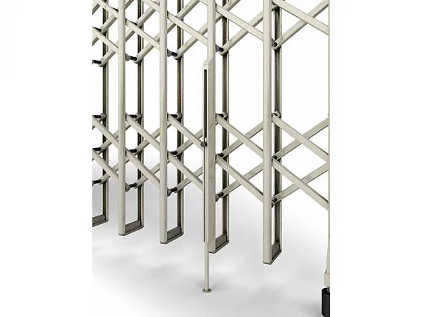 伸縮ゲート レイオス 2型 デュアルパンタタイプ 片開き親子(垂直パンタ