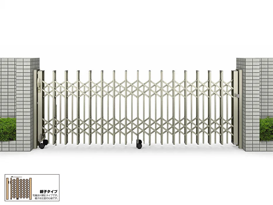 伸縮ゲート YKK YKKap レイオス1型 片開き親子 アルミカラー[10-34S-3915〜4314] 無料☆特典対象 伸縮ゲート \u003cbr\u003eYKK YKKap \u003cbr\u003eレイオス5型 \u003cbr\u003e片