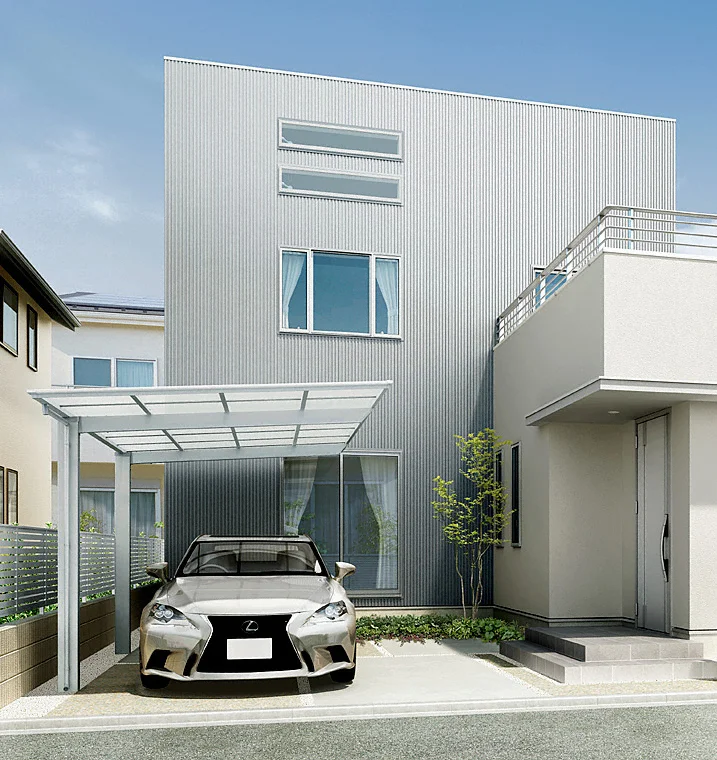 公式】フーゴ F 900 1台用(フラットスタイル)-LIXIL - カーポートなら