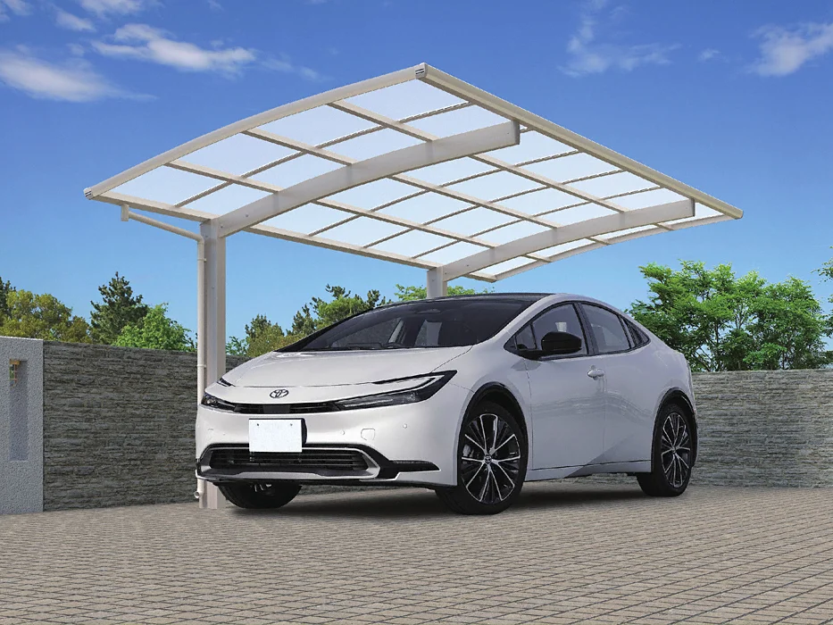 公式】プレシオスポート アール型 1台用-Value Select - カーポート