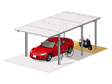 �O���A���~�̃J�[�|�[�g G-1SS �ϐ�`50cm�Ή� ���s���� 6�{�� �X�^���_�[�g�^�C�v