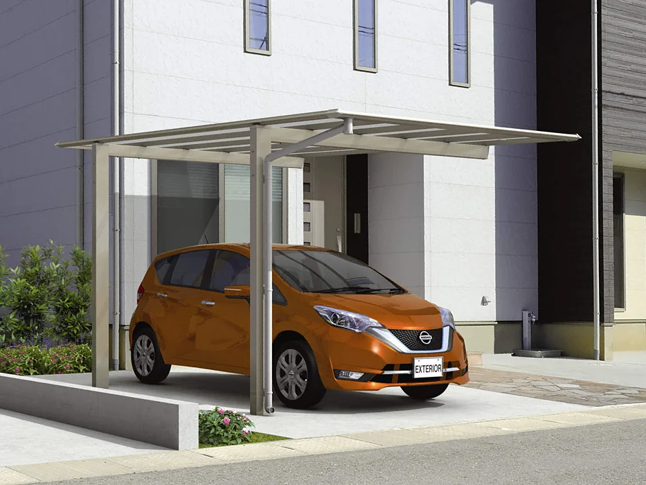 公式】スカイリード 片側支持 マテリアルカラー-三協アルミ - カー