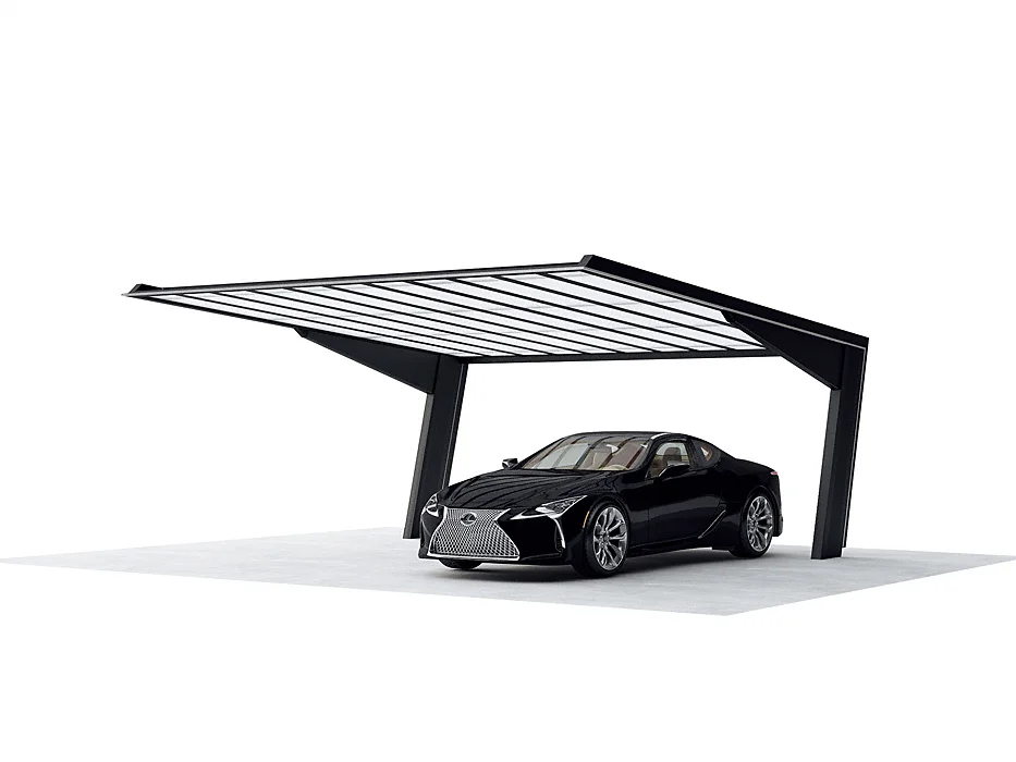 公式】マイポート7(セブン) ワイド ブラック-四国化成 - カーポート