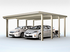 LIXIL(�g�X�e��)�̃J�[�|�[�g�e���I�X�|�[�gIII �ϐ�150cm�Ή� 2��p ���s���� 8�{��