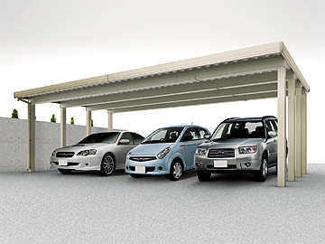 LIXIL ���N�V��(�g�X�e��)�̃J�[�|�[�g �e���I�X�|�[�gIII �ϐ�100cm�Ή� 3��p 8�{�� �f�ڎԎ�F���K�V�[[�X�o��]�AR2[�X�o��]�A�t�H���X�^�[[�X�o��]