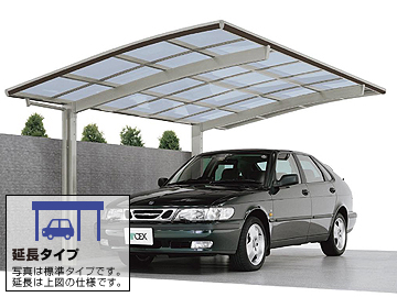 LIXIL(���N�V��)�̃J�[�|�[�g ���W���[�|�[�gII R�^�C�v ���� �}�e���A���J���[