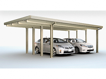 LIXIL ���N�V��(TOEX)�̃J�[�|�[�g �E�B���X���[�|�[�gII �ϐ�200cm�Ή� 2��p �Ԍ����� 8�{��