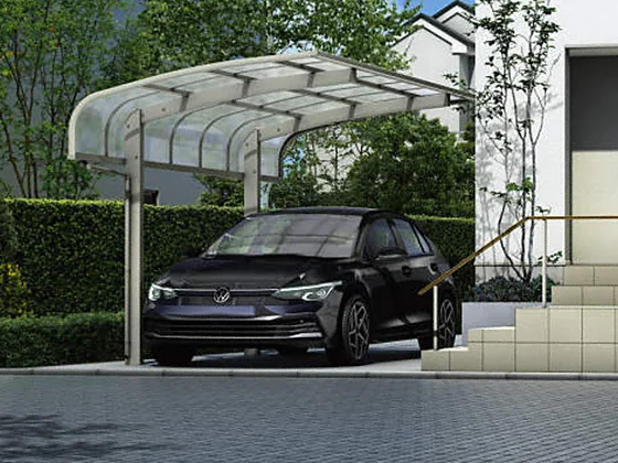 全国配送 YKKAP YKK カーポート アリュースRE 600タイプ 奥行(2)連結セット J51・51-30 ハイルーフ（H25) 熱線遮断ポリカーボネート屋根 YCE-A &frasl;html&frasl;upload&frasl;save_image&frasl;