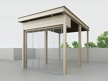 YKKAP�̃J�[�|�[�g �G�N�X�e�B�A���J�[�|�[�g �V���b�^�[���� ���V�Ђ����E�ڔ�(�A���~�J���[)