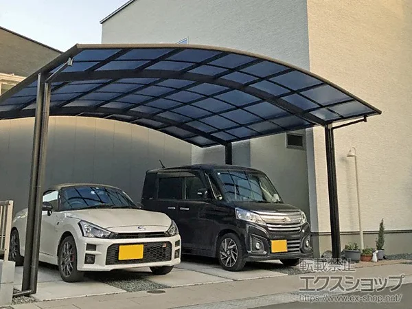 公式】アリュース 600タイプ 2台用-YKKAP - カーポートならエクスショップ