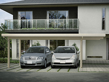 YKKAP�̃J�[�|�[�g �W�[�|�[�gneo �ϐ�100cm�Ή� A�^�C�v 2��p �Ԍ����� 4�{�� �ے��d�l �f�ڎԎ�F�J���[��[�g���^]�A�v���E�X[�g���^]