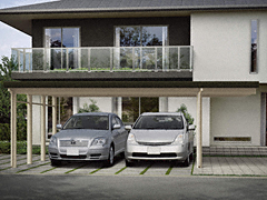 YKKAP�̃J�[�|�[�g�W�[�|�[�gneo �ϐ�200cm�Ή� 2��p �Ԍ����� 8�{�� �ؒ��}�e���A���J���[ �f�ڎԎ�F�J���[��[�g���^]�A�v���E�X[�g���^]