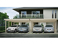 豪雪150cm対応の4台用のカーポート件 おすすめ順