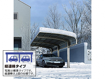 YKKAP�̃J�[�|�[�g �A�����[�X�L���b�v 1500�^�C�v 2��p�c�A�� �ϐ�50cm�Ή�