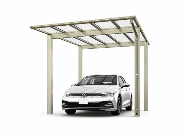 全国配送 YKKAP YKK カーポート エフルージュ 1500タイプ 2台用 単体セット H28 54-60L 熱線遮断ポリカ屋根 JSD-WN 受注生産品全国配送 YKKAP YKK カーポート エフルージュ FIRST