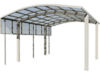 YKKAP�̃J�[�|�[�g �A�����[�X 600/750�^�C�v 2��p �T�C�h�p�l�� �P�̃Z�b�g�p ����:836mm