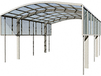 YKKAP�̃J�[�|�[�g �A�����[�X 600/750�^�C�v 2��p �T�C�h�p�l�� �P�̃Z�b�g�p ����:1036mm(����)