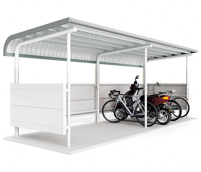 イナバ自転車置場 BPタイプ 多雪地型 ２連続タイプ-イナバ - サイクル