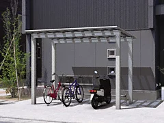 豪雪150cm対応のサイクルポート・自転車置き場20件 | 工事費込み価格の 