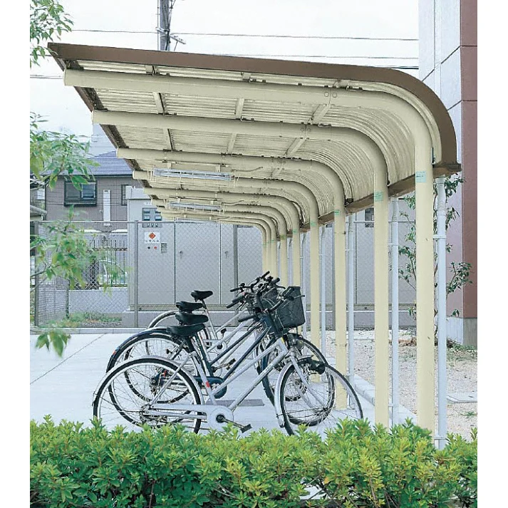 ヨド自転車置場 YOCFタイプ 連棟 一般地用-ヨドコウ - サイクルポート