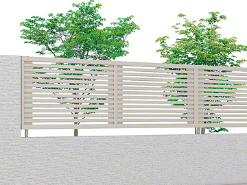 �A�E�g���b�g�̃t�F���X �A�E�g���b�g�t�F���X 10�^ �����V ����600 �V���C���O���[