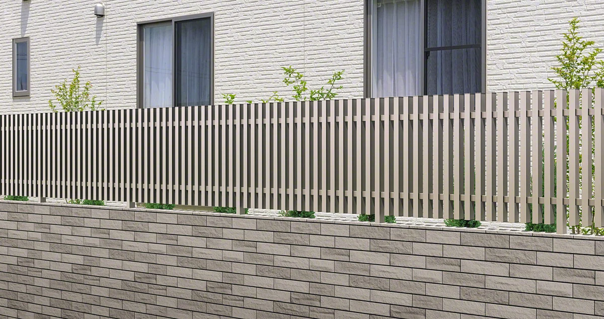 エルファード両面 1型-三協アルミ - フェンス・柵・塀ならエクスショップ