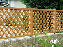 三協アルミのラティス格子のフェンス・柵・塀 | おすすめ順 画像 