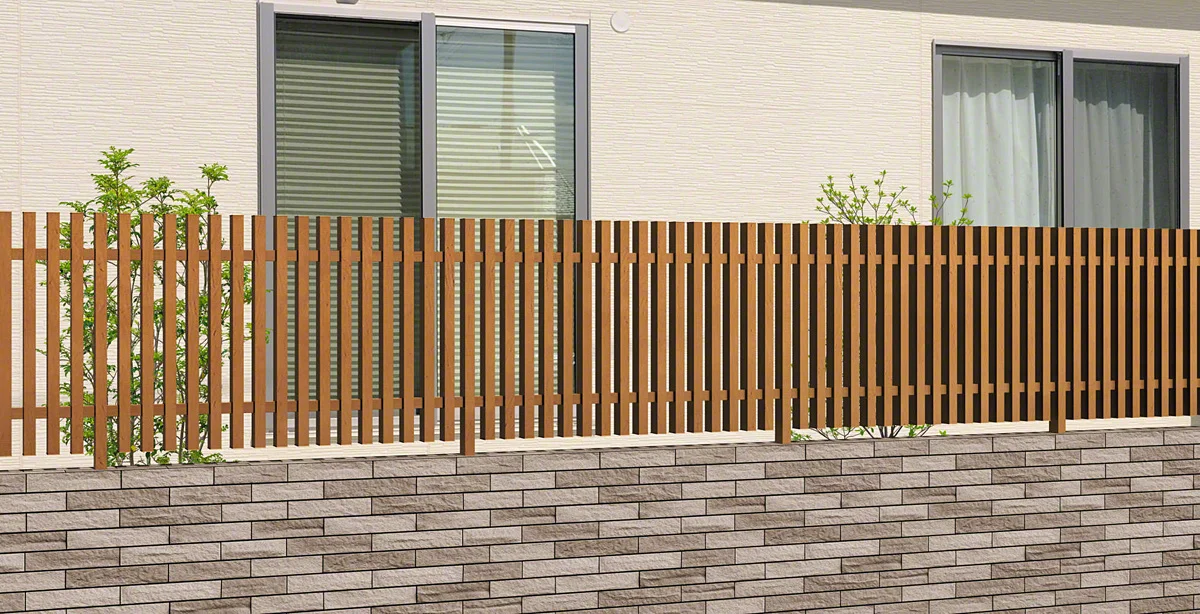 エルファード両面 M1型-三協アルミ - フェンス・柵・塀ならエクスショップ