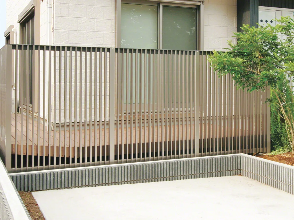 木製スリットデザインパーテーション 送料無料】 PSパーテーション 木目調タイプ 5段ブロック 連結可