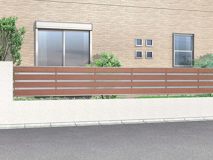 モダンライフ ライフモダンII YP型フェンス 複合色-LIXIL(TOEX) - フェンス・柵・塀