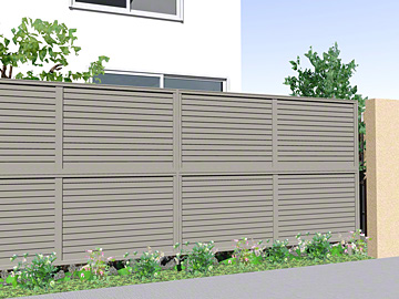 LIXIL(���N�V��)�̃t�F���X �v���X�^�t�F���X 5�^ ���ډB�� �A���~���i���d�l