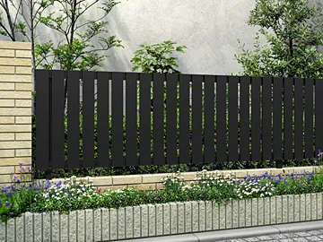 YKK APの縦格子のフェンス・柵件   おすすめ順 画像