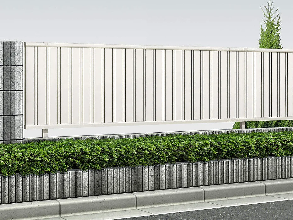 シンプレオフェンス6型 縦目隠し-YKKAP - フェンス・柵・塀ならエクス