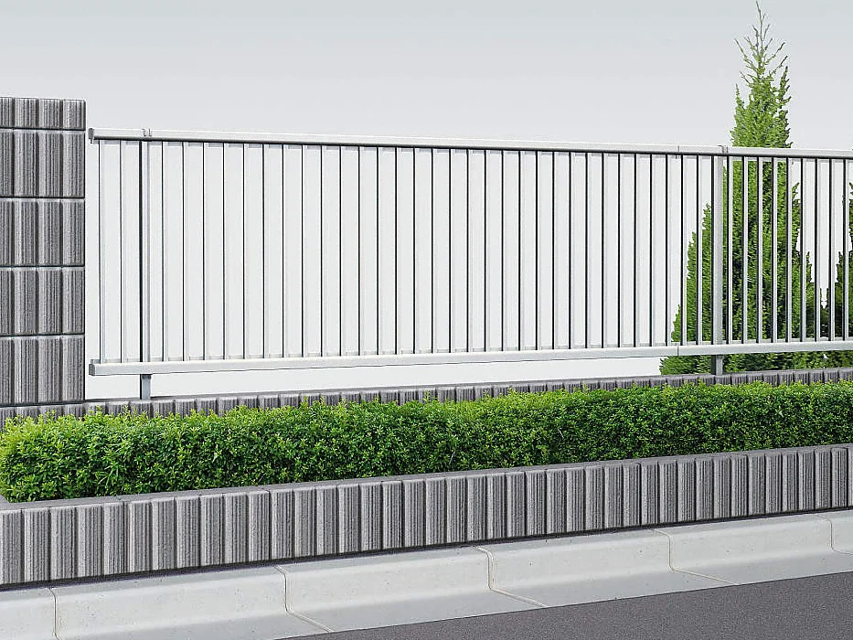 シンプレオフェンス10型 縦格子32本-YKKAP - フェンス・柵・塀なら