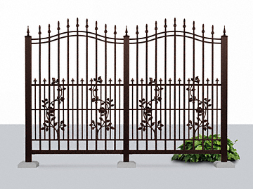 YKKAP�̃t�F���X �A���\�[�h�t�F���X3B�^