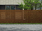 YKKAPルシアス スクリーンフェンスS03型 木調色