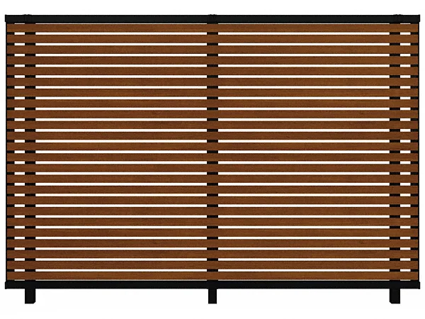 ルシアス フェンスYS1H型 横スリット 高尺タイプ-YKKAP - フェンス・柵