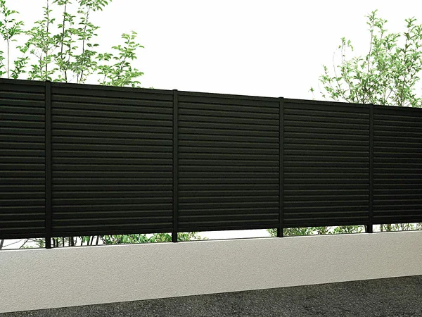 シンプレオ フェンスYL1型 横ルーバー 高尺タイプ-YKKAP - フェンス