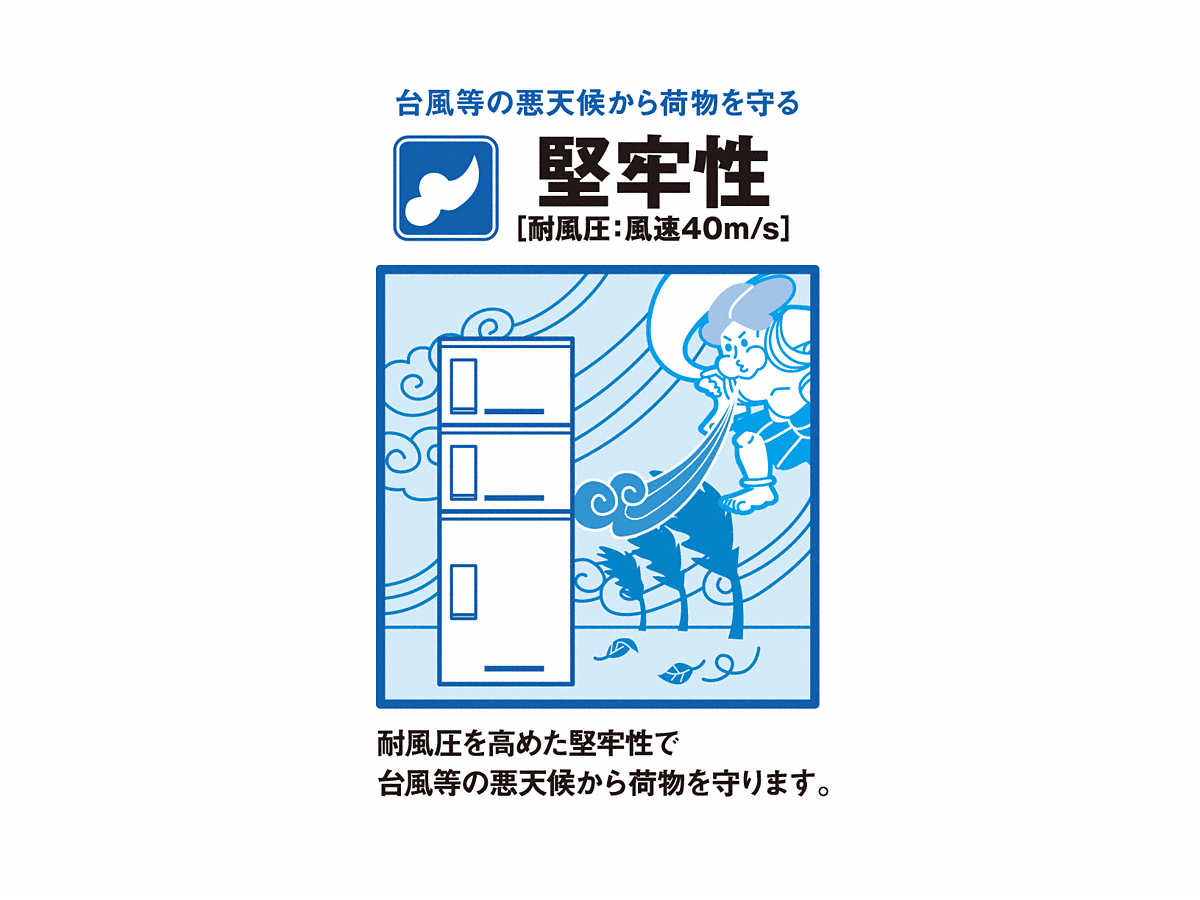 宅配ボックスRusuPo SHARE ボックス3段タイプ 集合住宅向け KD3-50C-河村電器産業 - 機能門柱・ポストならエクスショップ