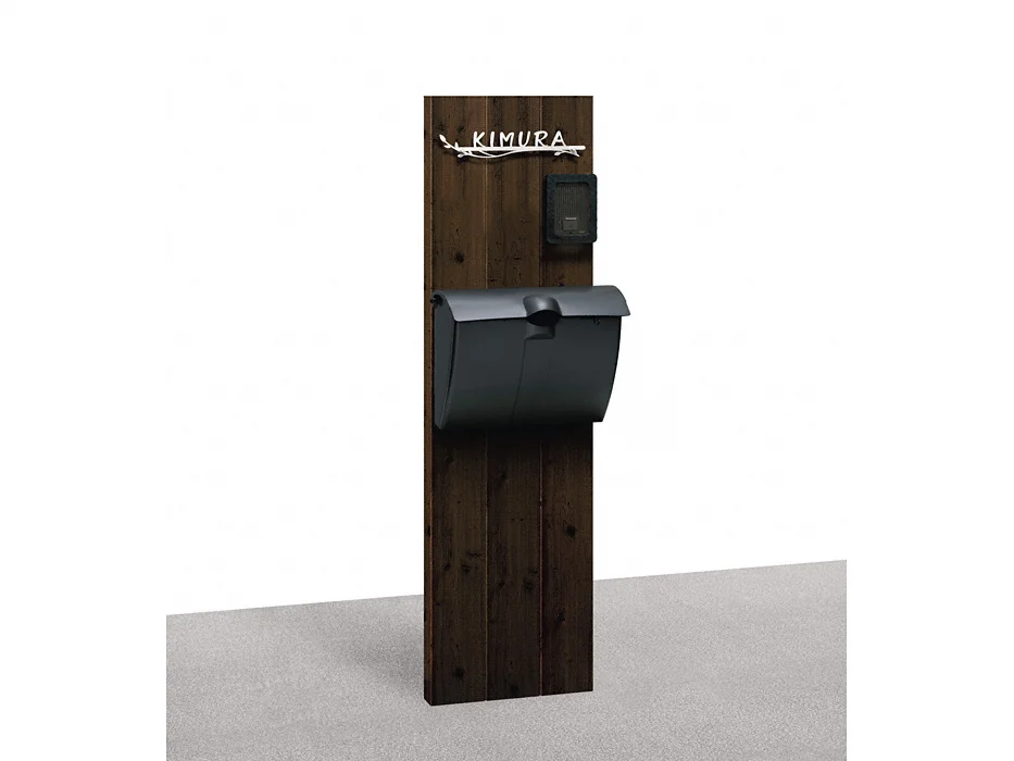 機能ポール コレット3型 組み合わせ例E-三協アルミ - ポスト・門柱