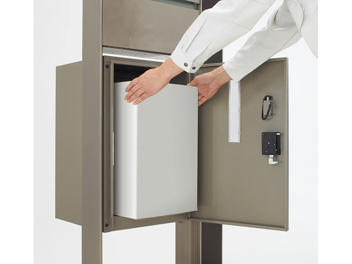 アルディ門柱 宅配ボックス付き Aセット-四国化成 - ポスト
