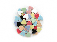 ハート（9色MIX） HB バラ（詰め合わせ）約6800個入り/1ケース