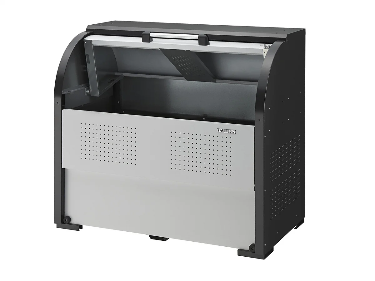 ゴミ収集庫クリーンストッカー CKR-1007-2型（容量600L）-CKR-1007-2 