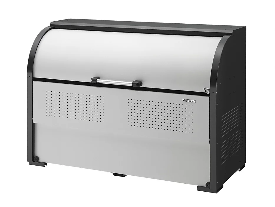 ゴミ収集庫クリーンストッカー CKR-1607-2型（容量1000L）-CKR-1607-2 